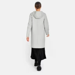 OAKWOOD Manteaux^Alessia Smoke / Concrete - Manteau En Laine Reversible
