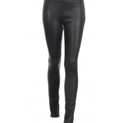 OAKWOOD Pantalons^Asteroid Noir - Pantalon Legging Stretch En Cuir Veritable Lisse