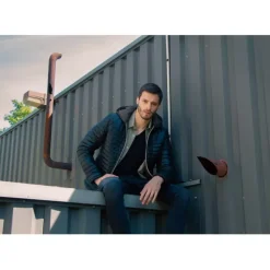 OAKWOOD Doudounes^Aurelien Noir - Doudoune En Cuir Veritable