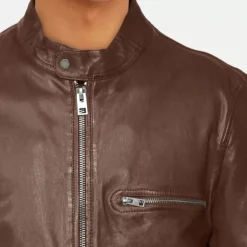 OAKWOOD Blousons^Bobby Tan - Blouson En Cuir Veritable