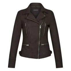 OAKWOOD Blousons^Camera Choco- Blouson En Cuir Veritable
