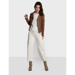 OAKWOOD Blousons^Camera Cognac - Blouson En Cuir Veritable
