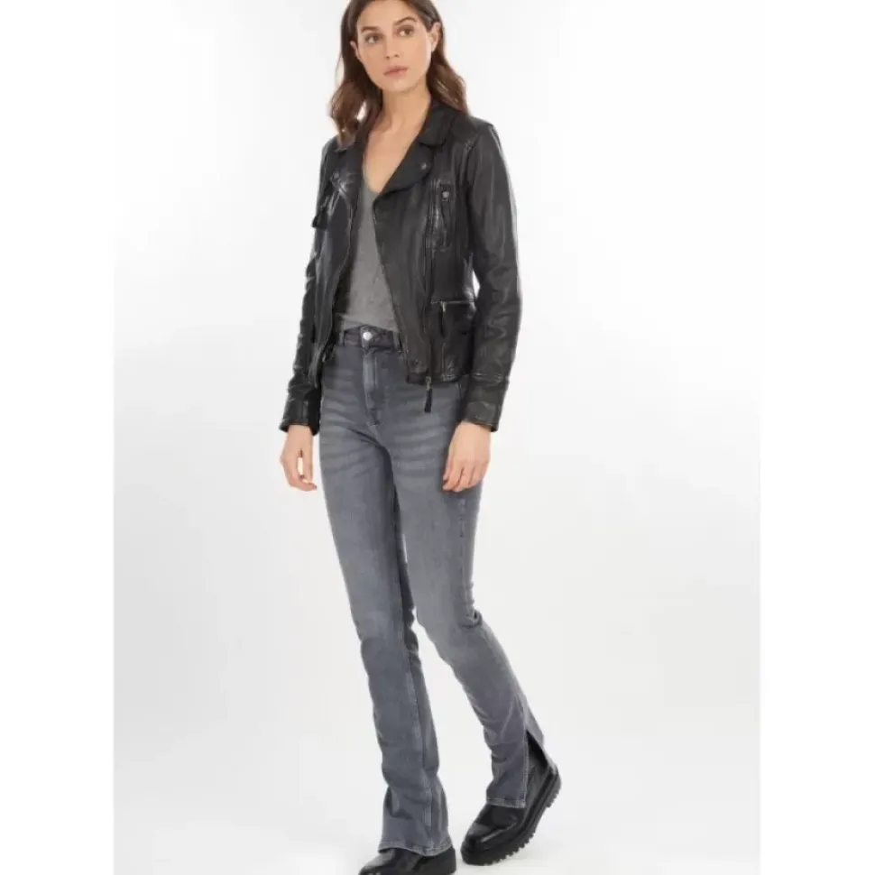 OAKWOOD Blousons^Camera Noir - Blouson En Cuir Veritable