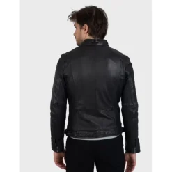OAKWOOD Blousons^Casey Noir - Blouson En Cuir Veritable