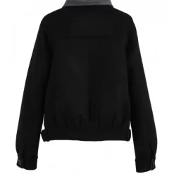 OAKWOOD Vestes^Cayenne Bi Noir - Veste Courte En Laine