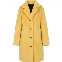 OAKWOOD Manteaux^Cyber Jaune - Manteau Long En Fausse Fourrure