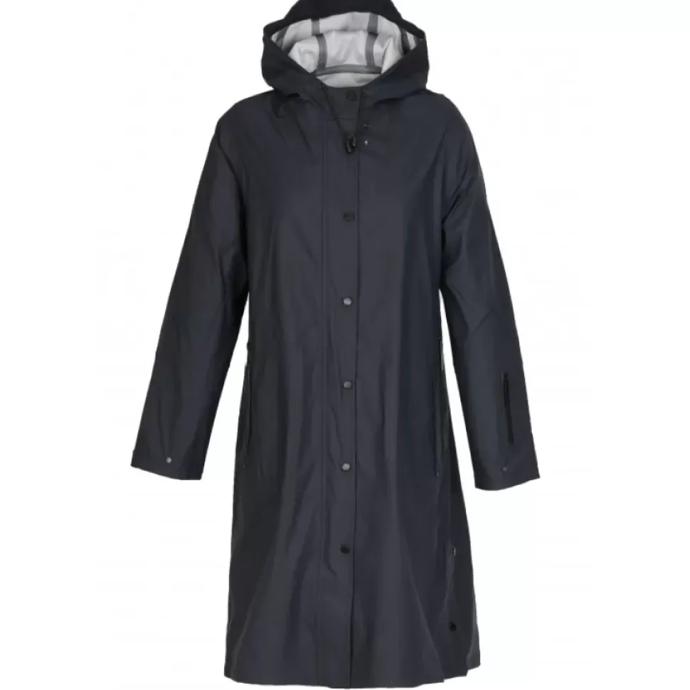 OAKWOOD Manteaux^Deluge Bleu Marine - Manteau Imperméable En Polyester