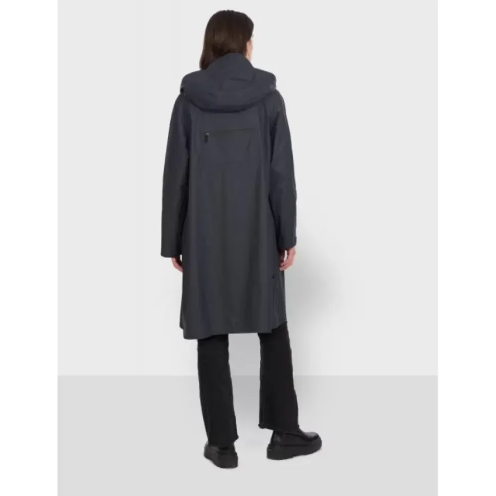OAKWOOD Manteaux^Deluge Bleu Marine - Manteau Imperméable En Polyester
