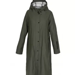 OAKWOOD Manteaux^Deluge Kaki - Manteau Imperméable En Polyester