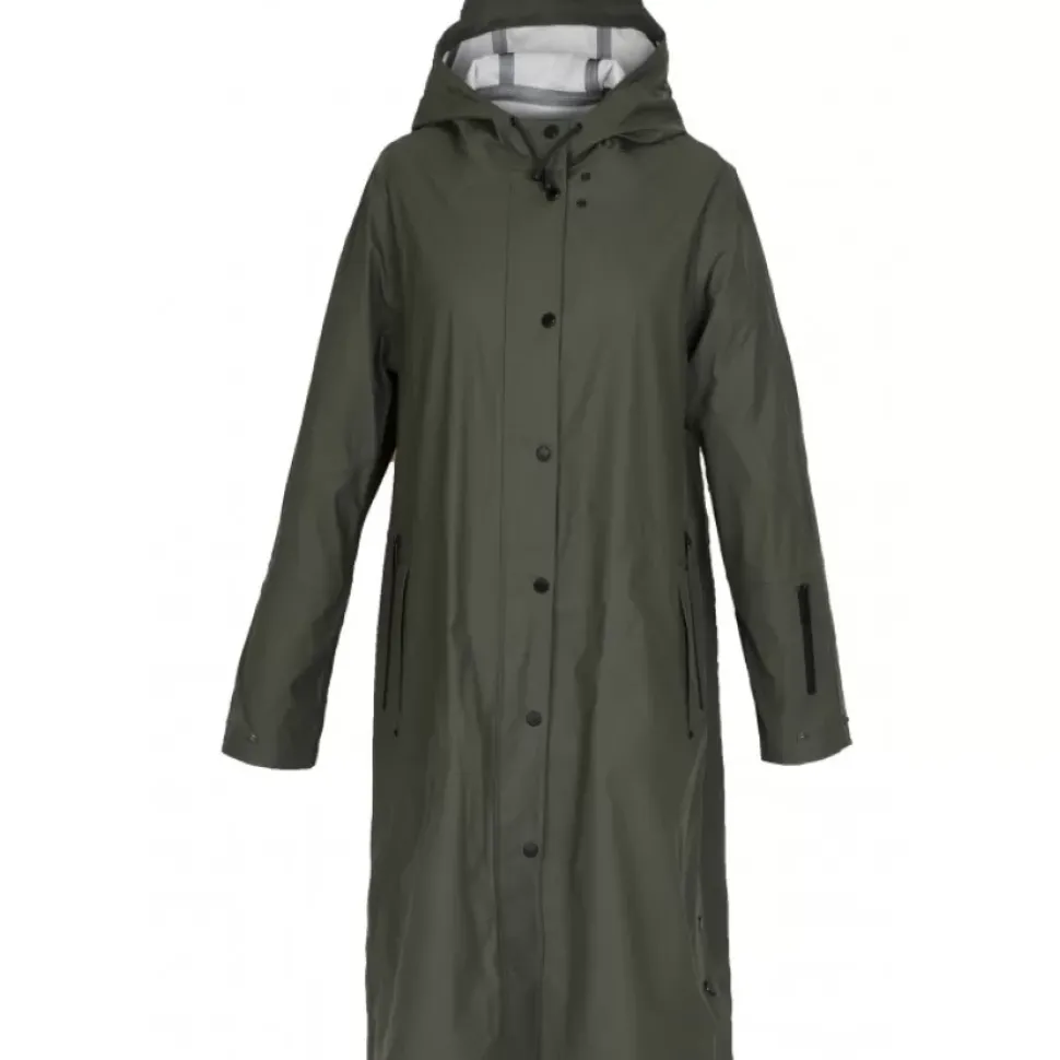 OAKWOOD Manteaux^Deluge Kaki - Manteau Imperméable En Polyester