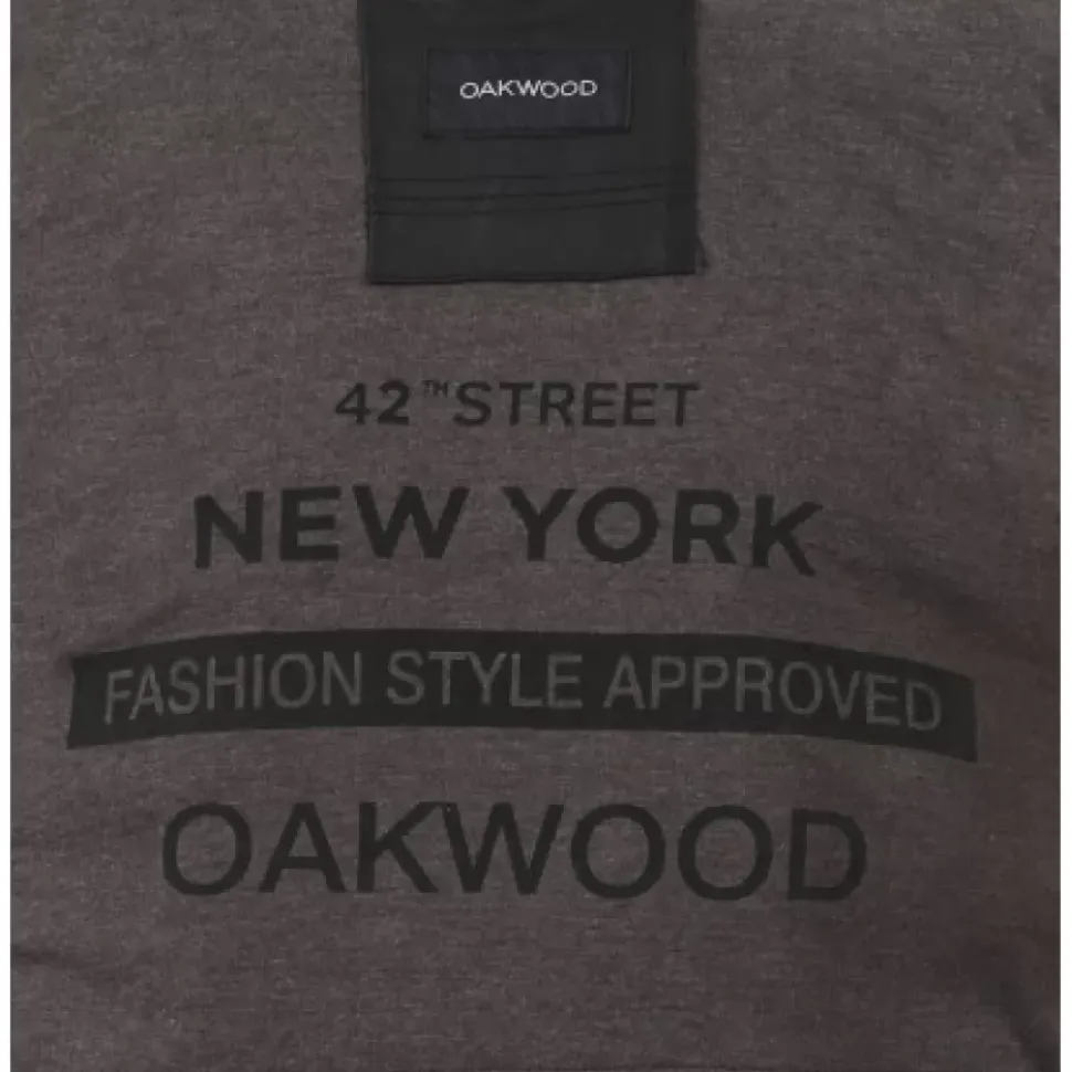 OAKWOOD Blousons^Drink Noir - Blouson En Cuir Veritable A Capuche Amovible