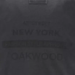 OAKWOOD Blousons^Dublin Noir - Blouson En Cuir Veritable Lisse