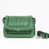 OAKWOOD Accessoires^Exception Emeraude - Sac En Bandouiliere En Cuir Veritable Matelasse