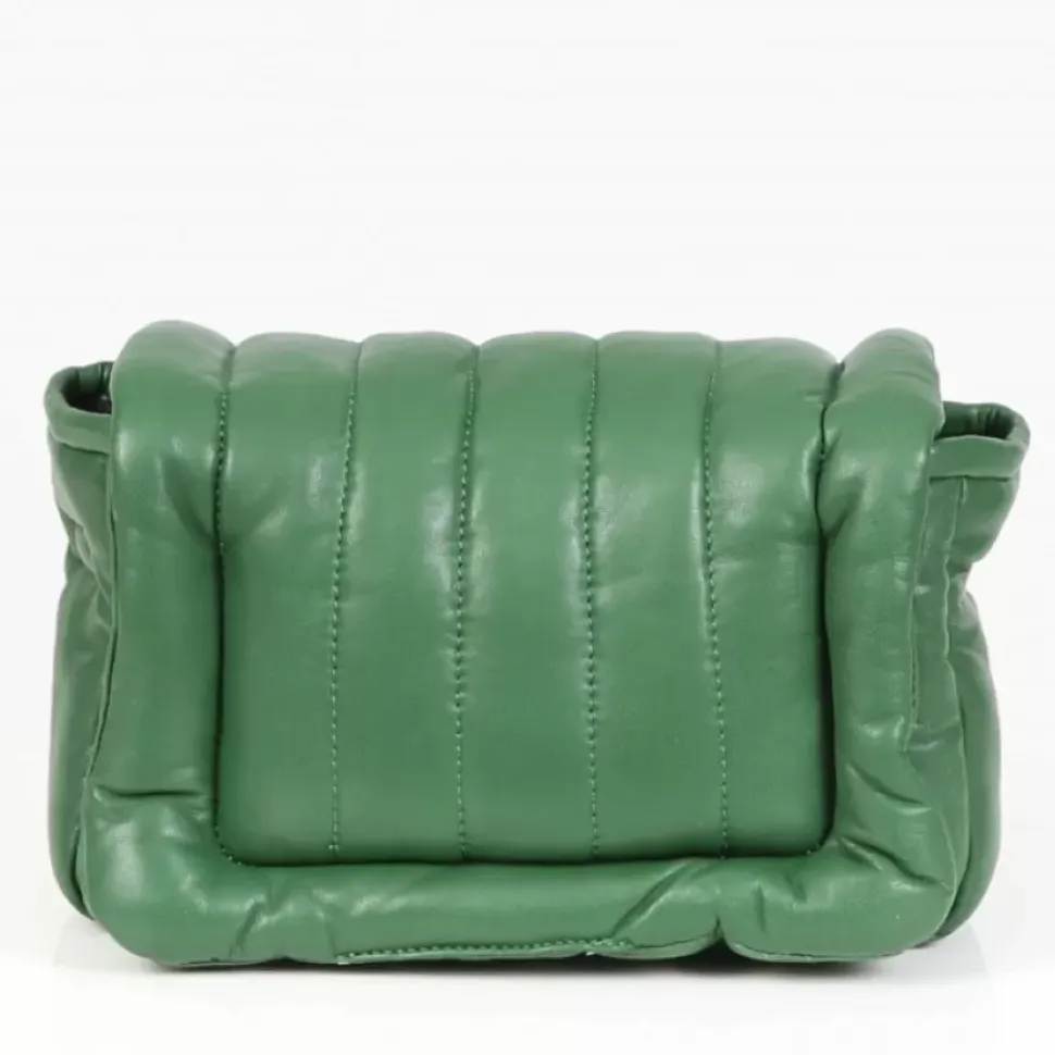 OAKWOOD Accessoires^Exception Emeraude - Sac En Bandouiliere En Cuir Veritable Matelasse