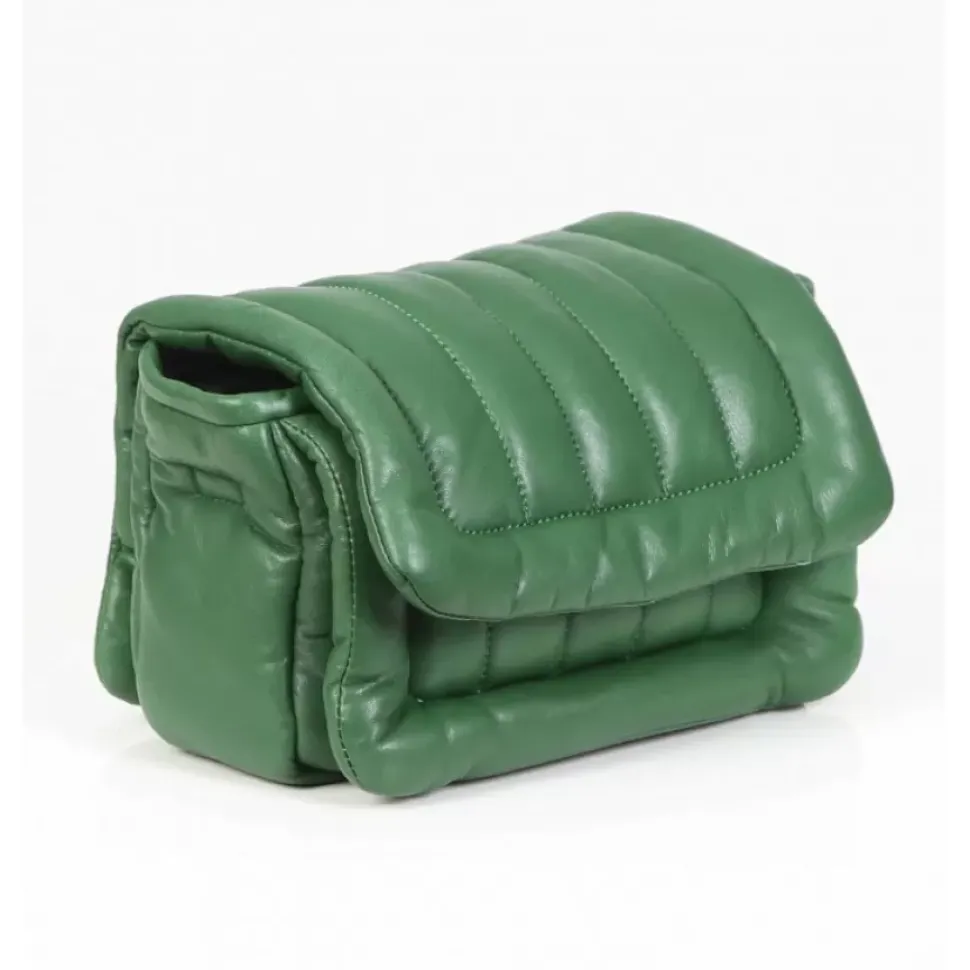 OAKWOOD Accessoires^Exception Emeraude - Sac En Bandouiliere En Cuir Veritable Matelasse