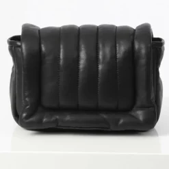 OAKWOOD Accessoires^Exception Noir - Sac En Bandouiliere En Cuir Veritable Matelasse