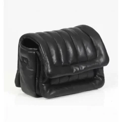 OAKWOOD Accessoires^Exception Noir - Sac En Bandouiliere En Cuir Veritable Matelasse