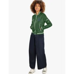 OAKWOOD Blousons^Flirt Emeraude - Blouson Teddy En Cuir Veritable