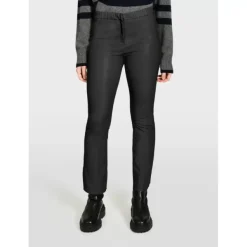 OAKWOOD Pantalons^Freya Noir - Pantalon Stretch Cuir Veritable