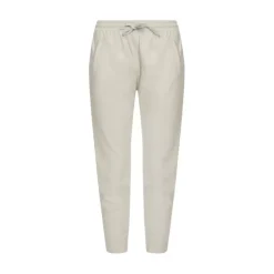 OAKWOOD Pantalons^Gift Blanc - Pantalon Jogpant Cuir Veritable