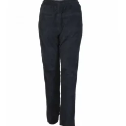 OAKWOOD Pantalons^Gift Bleu Marine - Pantalon Jogpant Cuir Veritable Chevre Velours