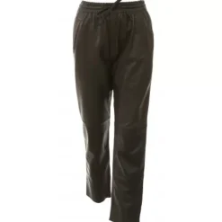 OAKWOOD Pantalons^Gift Marron Fonce - Pantalon Jogpant Cuir Veritable