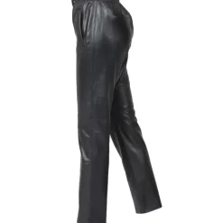 OAKWOOD Pantalons^Gift Metal Noir - Pantalon Jogpant Cuir Veritable