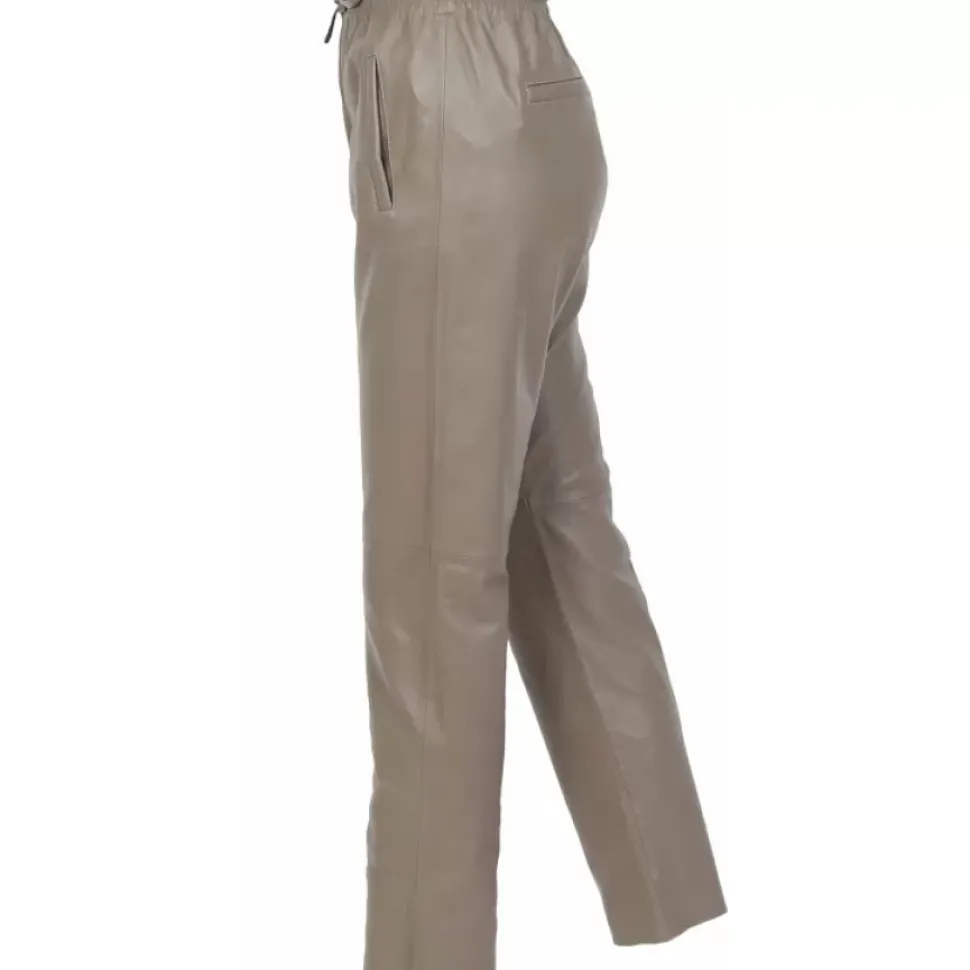 OAKWOOD Pantalons^Gift Yemen- Pantalon Jogpant Cuir Veritable