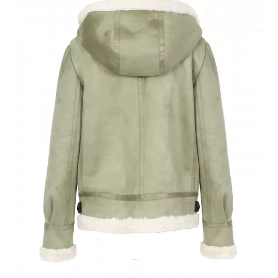 OAKWOOD Blousons^Gloria Amande - Bombardier Effet Mouton Retourne