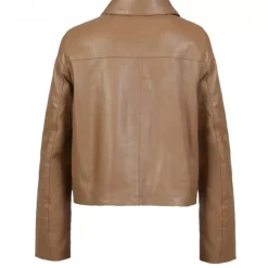 OAKWOOD Vestes^Grace Cafe - Veste Courte En Cuir Veritable