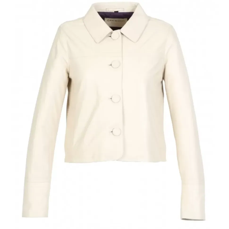 OAKWOOD Vestes^Grace Coquille - Veste Courte En Cuir Veritable