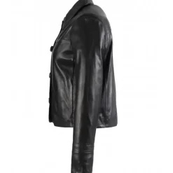 OAKWOOD Vestes^Grace Noir - Veste Courte En Cuir Veritable