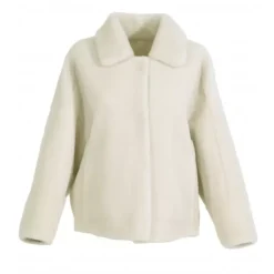 OAKWOOD Vestes^Helen Beige Clair - Veste Reversible Effet Peau Lainee