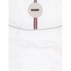 OAKWOOD Doudounes^Hyper Gris Clair - Doudoune Courte En Cuir Veritable Capuche A Revers