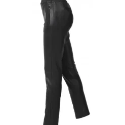 OAKWOOD Pantalons^Ivana Noir - Pantalon Legging Stretch En Cuir Veritable