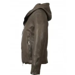 OAKWOOD Blousons^Jude Kaki - Blouson Asymetrique A Capuche