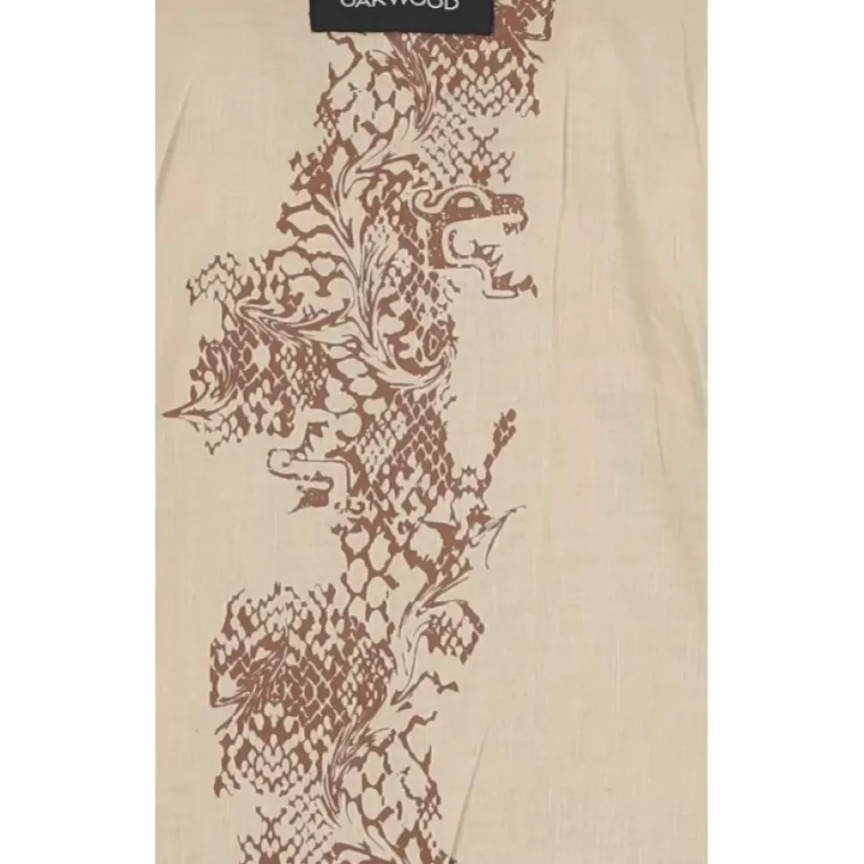 OAKWOOD Blousons^Kyoto Tan - Blouson En Cuir Veritable Effet Lave