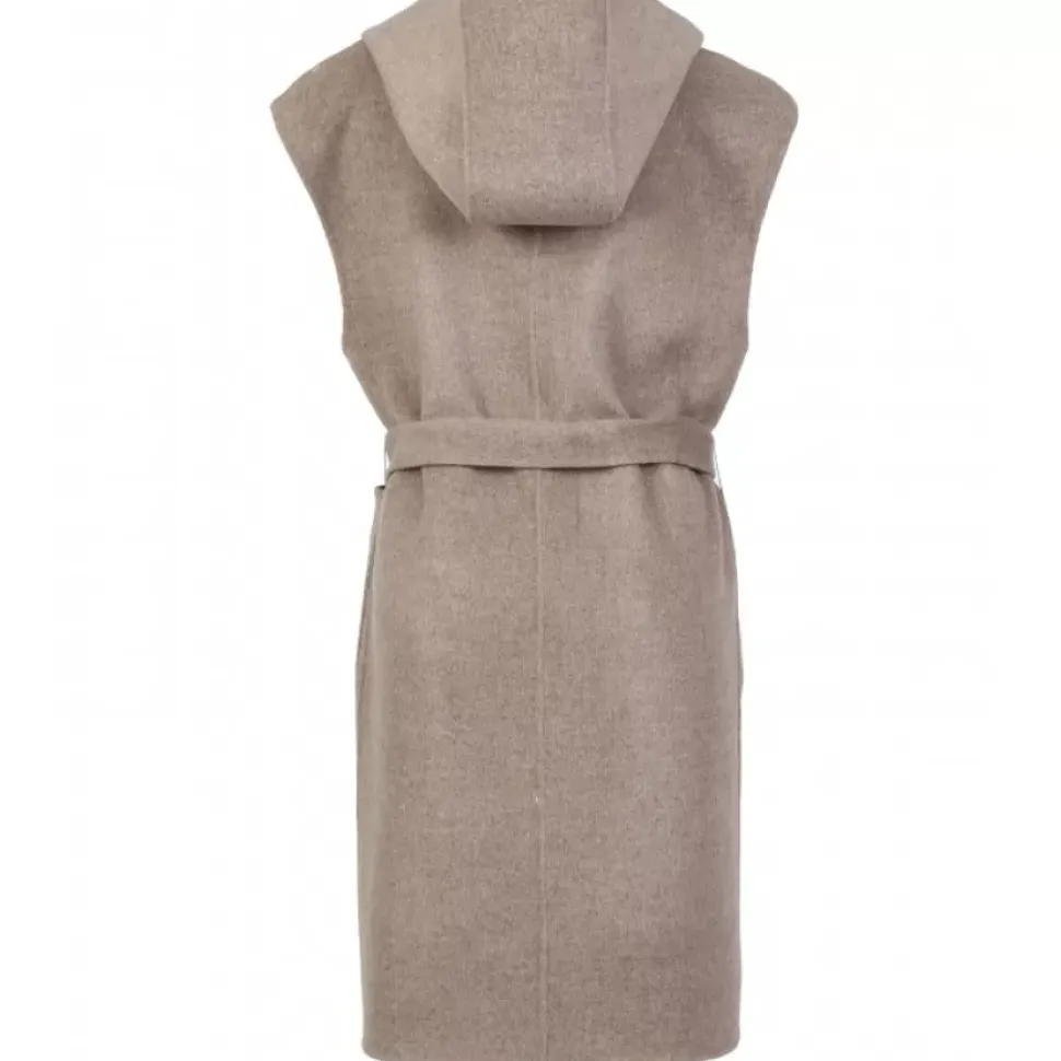 OAKWOOD Gilets^Libertad Bicolore - Manteau Sans Manche Reversible En Laine Melangee