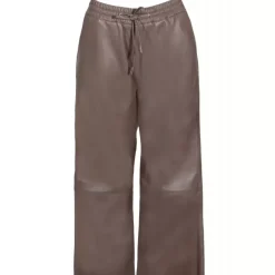 OAKWOOD Pantalons^Loft Smoke - Pantalon Court En Cuir Veritable De Mouton