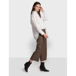 OAKWOOD Pantalons^Loft Smoke - Pantalon Court En Cuir Veritable De Mouton