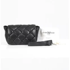 OAKWOOD Accessoires^Lolita Noir - Sac A Main En Cuir Veritable Matelasse