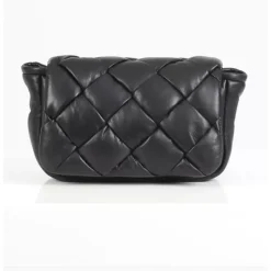 OAKWOOD Accessoires^Lolita Noir - Sac A Main En Cuir Veritable Matelasse