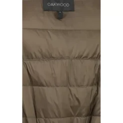 OAKWOOD Gilets^Maggy Kaki - Longue Doudoune Sans Manches