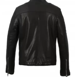 OAKWOOD Blousons^Maiden Noir - Blouson Court En Cuir Veritable