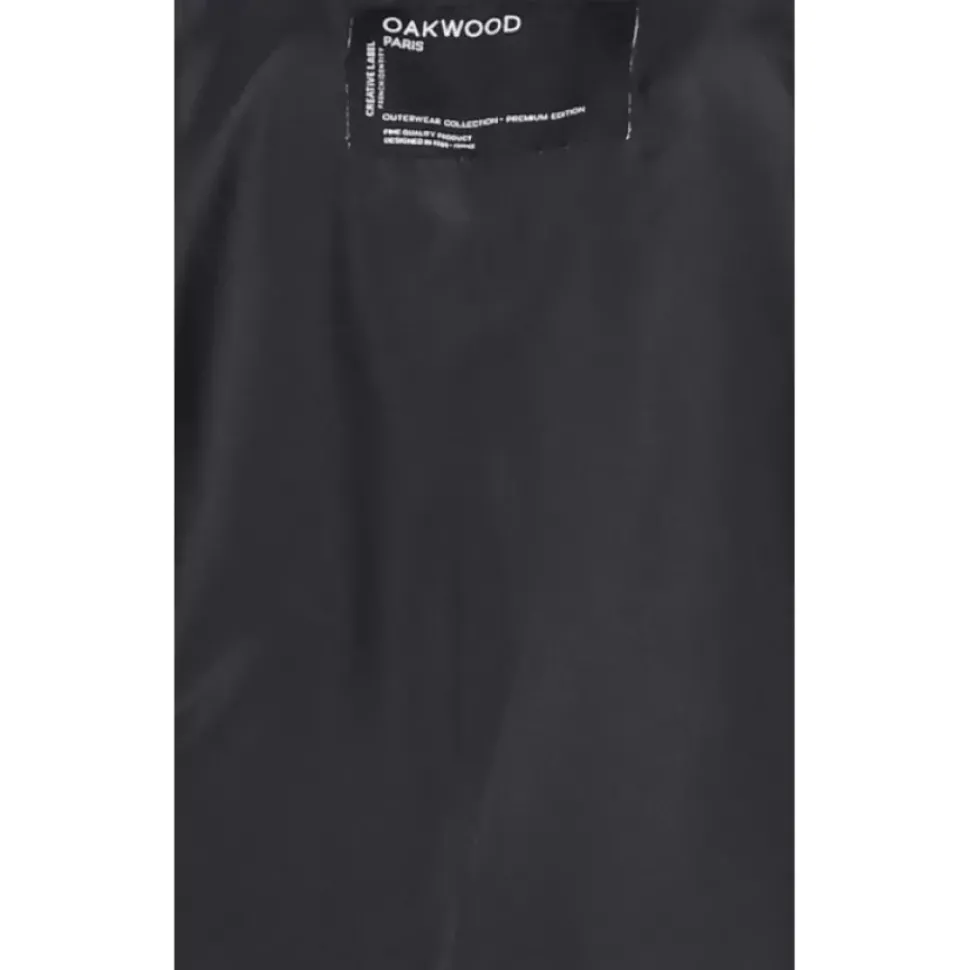 OAKWOOD Vestes^Meg Kaki Fonce- Blazer En Cuir Veritable De Mouton