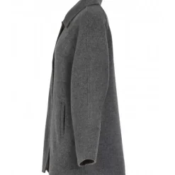 OAKWOOD Manteaux^Melisse Bicolore - Manteau Court Oversize En Laine Melangee