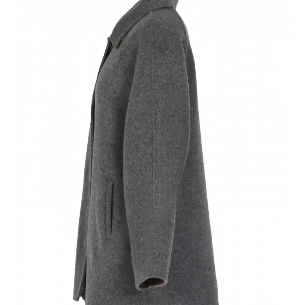 OAKWOOD Manteaux^Melisse Bicolore - Manteau Court Oversize En Laine Melangee