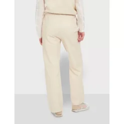 OAKWOOD Pantalons^Mila Coquille - Pantalon Large Taille Haute En Cuir Veritable