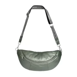 OAKWOOD Accessoires^Murillo Metal Vert Fonce - Sac En Bandouiliere En Cuir Veritable