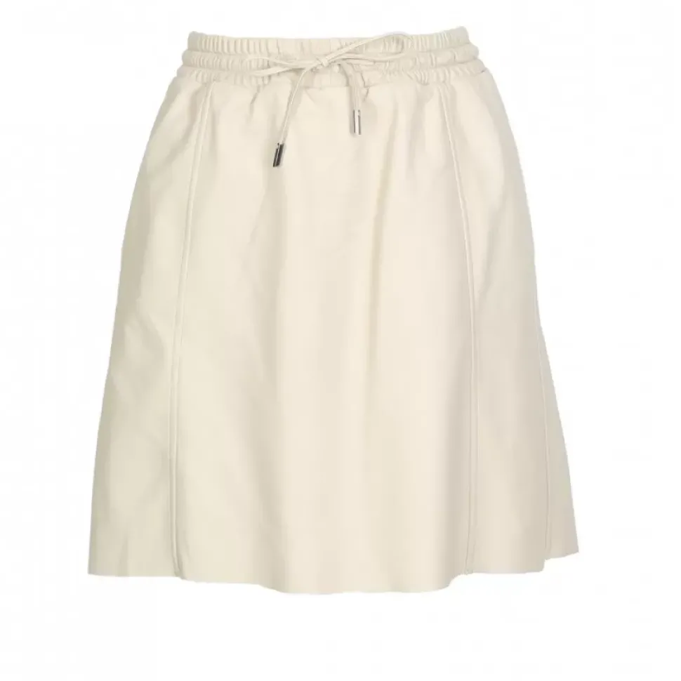 OAKWOOD Jupes Et Shorts^Nina Coquille - Jupe Courte En Cuir Veritable